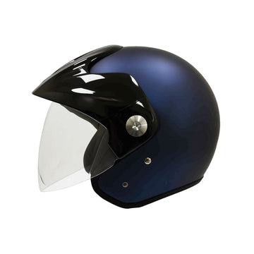 CASCO ZEUS 507 ABIERTO AZUL OSCURO MATE